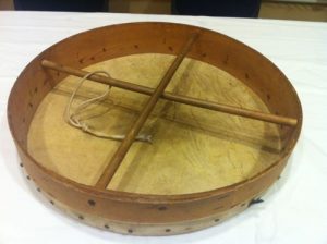 Old Bodhrán Bottom View